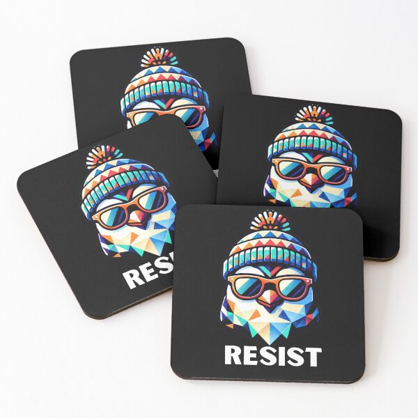 Item preview, Resist Penguin designed and sold by ThereseLyssia.