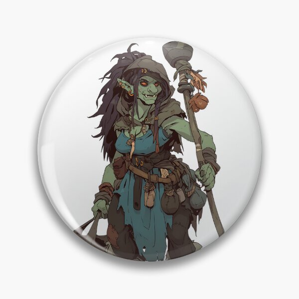 Item preview, DnD Troll Bog Witch designed and sold by bapupa.