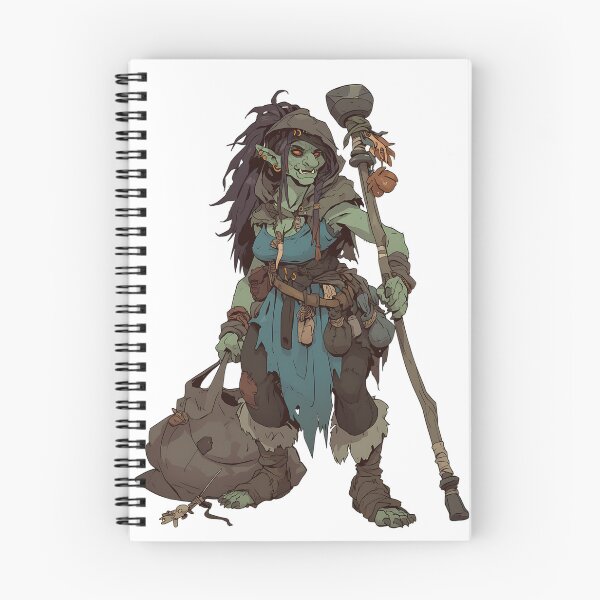 Item preview, DnD Troll Bog Witch designed and sold by bapupa.