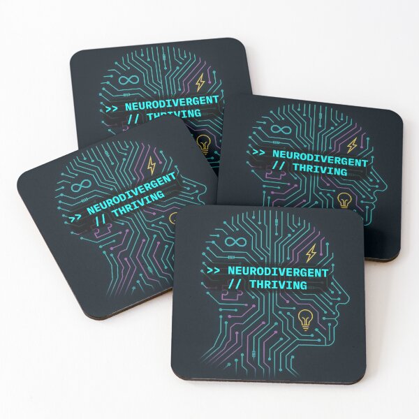 Item preview, Thriving Connections - Part of the "Neurodivergent & Thriving" collection designed and sold by AnTartstudios.