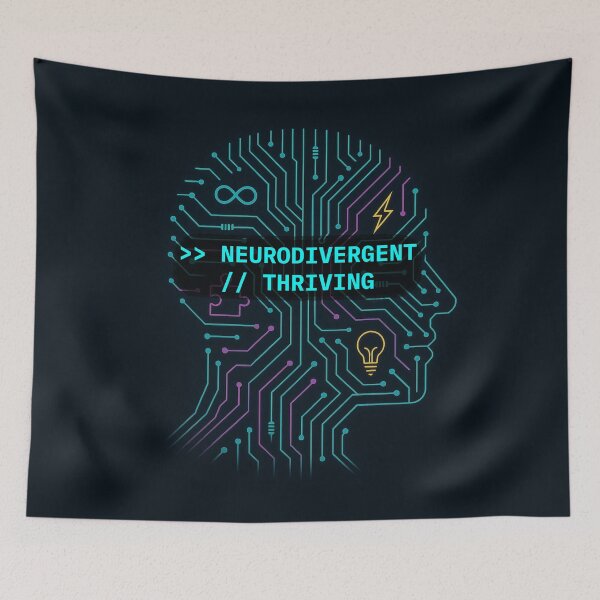 Item preview, Thriving Connections - Part of the "Neurodivergent & Thriving" collection designed and sold by AnTartstudios.