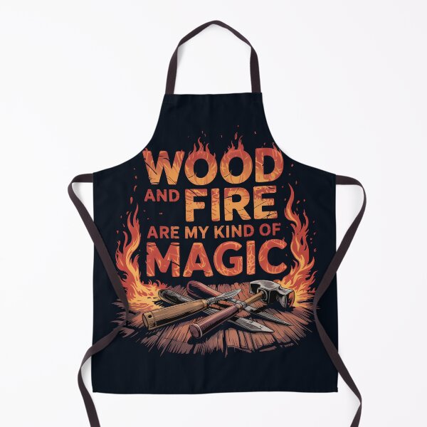 Item preview, Wood and Fire Are My Kind of Magic designed and sold by Jollys-ArtShop.