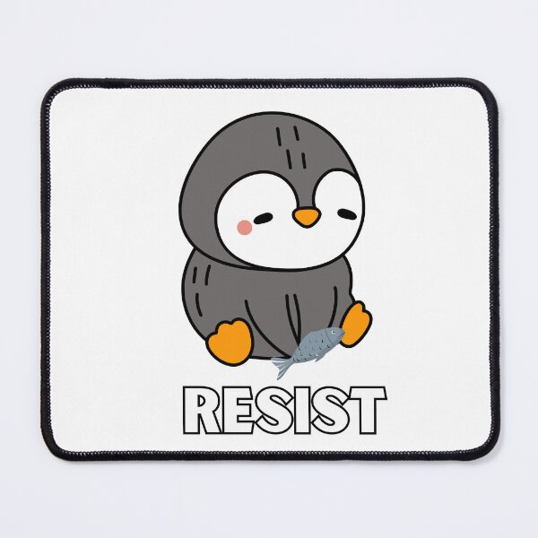 Item preview, Resist Penguin Anti Tariffs designed and sold by ThereseLyssia.