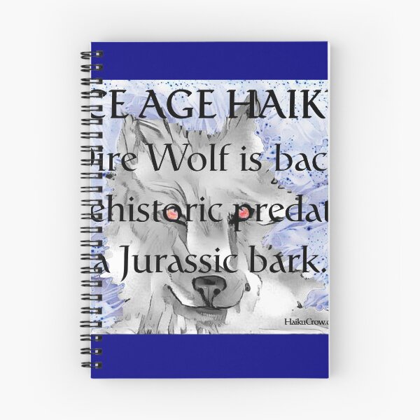 Item preview, Ice Age Haiku designed and sold by EyeMagined.