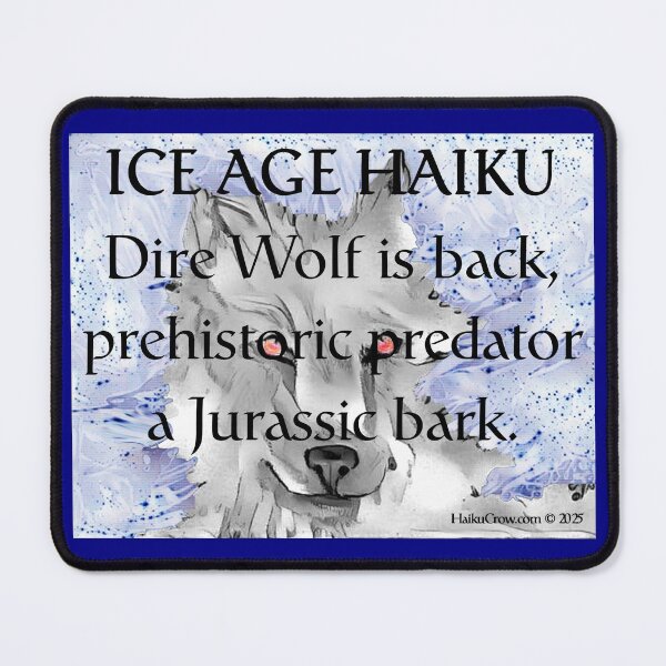 Item preview, Ice Age Haiku designed and sold by EyeMagined.