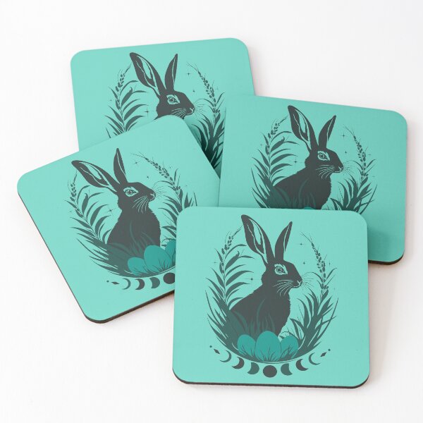 Item preview, Mystical Rabbit – Moon Phases & Ostara designed and sold by Christine Krahl.