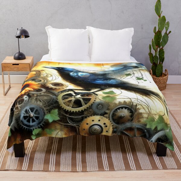 Item preview, "The Raven and the Sunflower" designed and sold by JacquiTaylorArt.