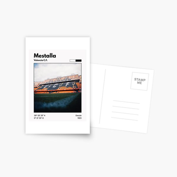 Item preview, Mestalla - VCF stadium poster designed and sold by Sarabinala.