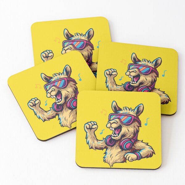 Item preview, Party Llama designed and sold by Hoof Crafted Studio.