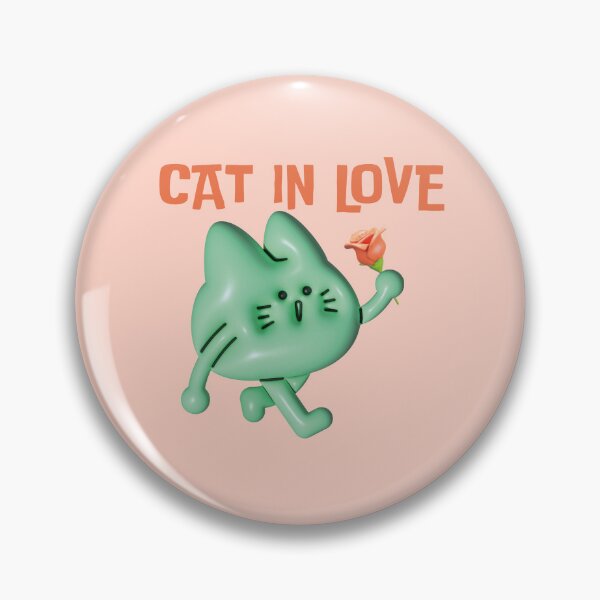 Item preview, Cat in Love designed and sold by browncis1shop.