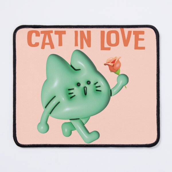 Item preview, Cat in Love designed and sold by browncis1shop.