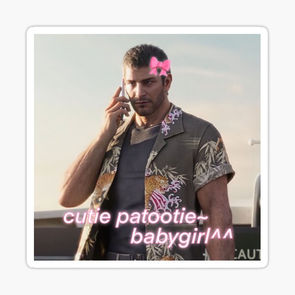 Item preview, Cutie Patootie Chris Redfield babygirl resident evil  designed and sold by tigerrrcat.