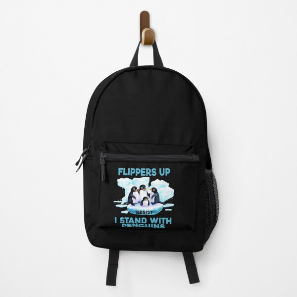 Item preview, I Stand With Penguin Resist Penguins Protest Against Tariffs designed and sold by ZANNIX.