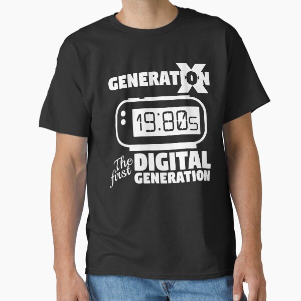 Item preview, Generation X - The First Digital Generation designed and sold by CosmicTornado.