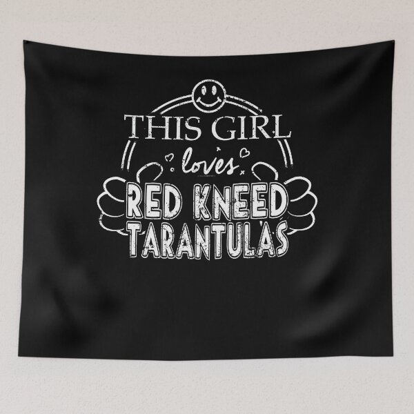 Item preview, Girl Loves Red kneed Tarantulas Spiders Shirt designed and sold by shoppzee.