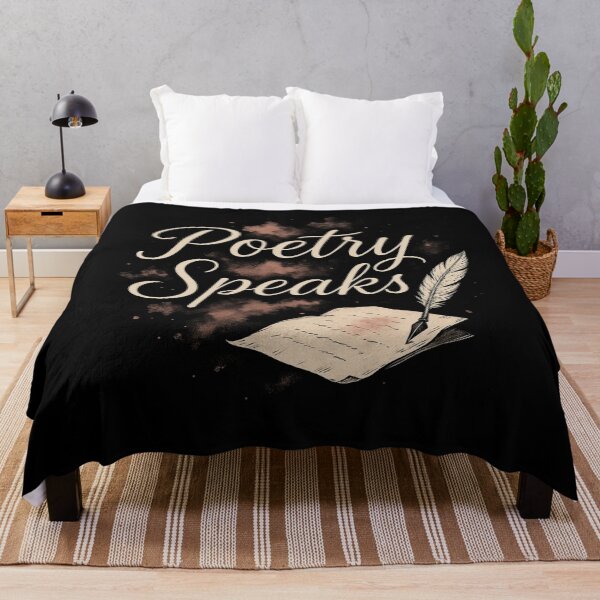 Item preview, Poetry Speaks Design for Writers, Poets and Creatives designed and sold by BunBuntheDog-.