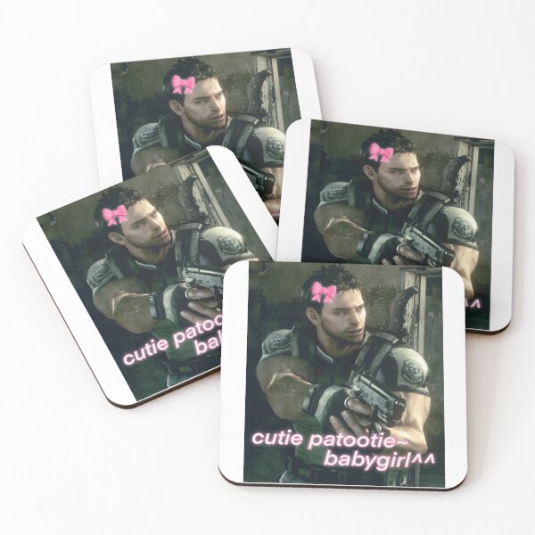 Item preview, Cutie Patootie Chris Redfield babygirl resident evil  designed and sold by tigerrrcat.