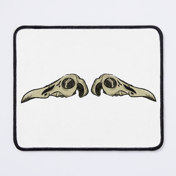 Item preview, duo of bird skulls designed and sold by Kalhanne.