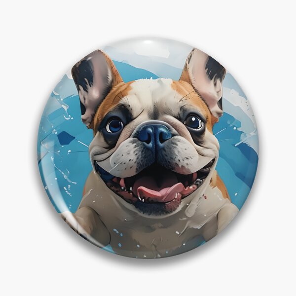 Item preview, Frenchie Splash! designed and sold by ArtisticDesignsbyLinda.