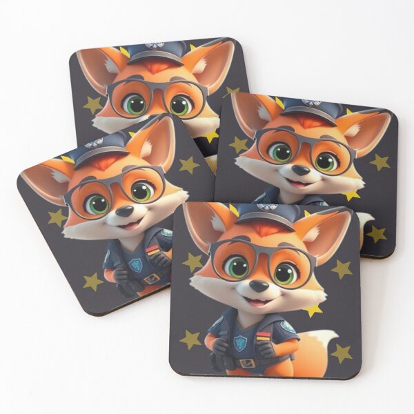 Item preview, Foxy Police! designed and sold by Vinaelly.