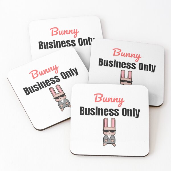 Item preview, Bunny Business Only Sassy Easter Design designed and sold by IndreB.