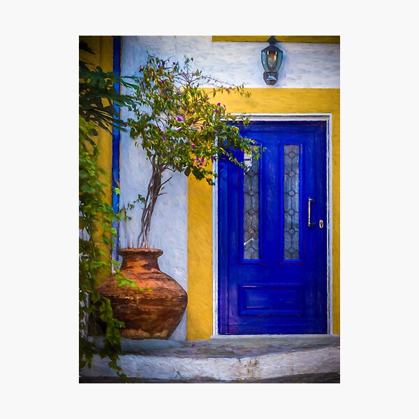 Item preview, The Blue Door - Skiathos designed and sold by Viv Thompson Photography .