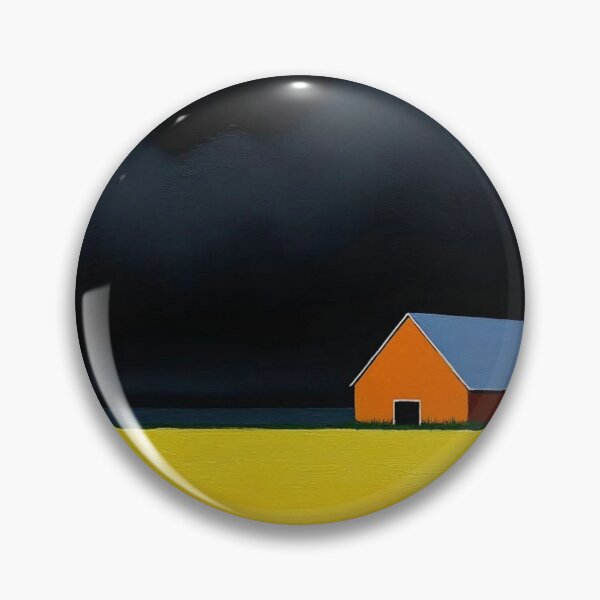 Item preview, Orange barn in a cornfield designed and sold by AnthonyThomas.