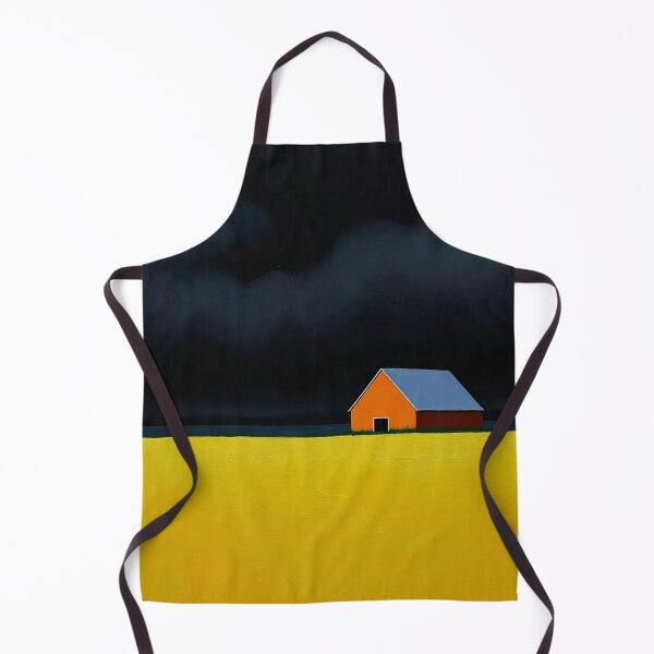 Item preview, Orange barn in a cornfield designed and sold by AnthonyThomas.