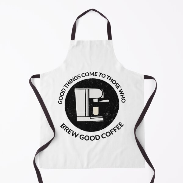 Item preview, Good Things Come To Those Who Brew Good Coffee - Coffee Lover Quote designed and sold by crazydotdesigns.