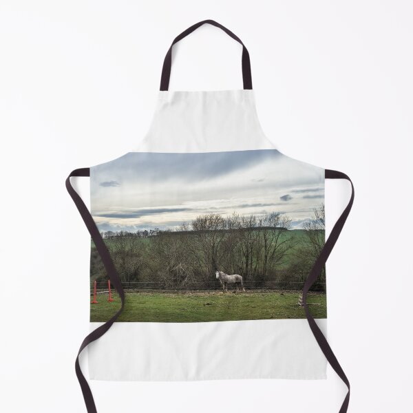Item preview, Lone white horse near Hassendean, Scottish Borders designed and sold by Richard Flint.