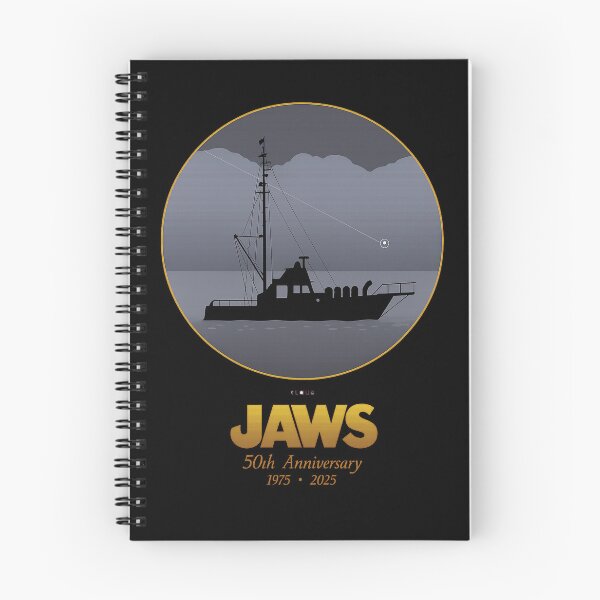 Item preview, Shark Boat Tribute – 50 Years at Sea (Gold Edition) designed and sold by RitaTaylor.