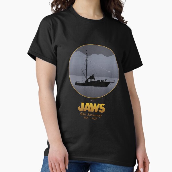 Item preview, Shark Boat Tribute – 50 Years at Sea (Gold Edition) designed and sold by RitaTaylor.