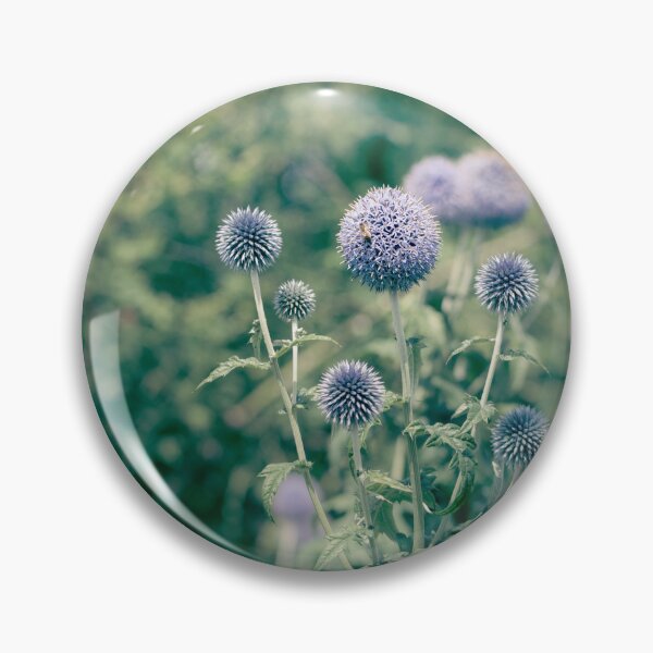 Item preview, Globe Thistle Flowers designed and sold by Tanya C  Smith.