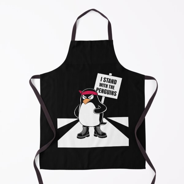 Item preview, I Stand With The Penguins Funny Design designed and sold by Maggie Mustard.