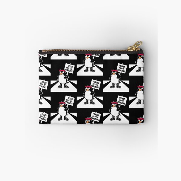Item preview, I Stand With The Penguins Funny Design designed and sold by Maggie Mustard.