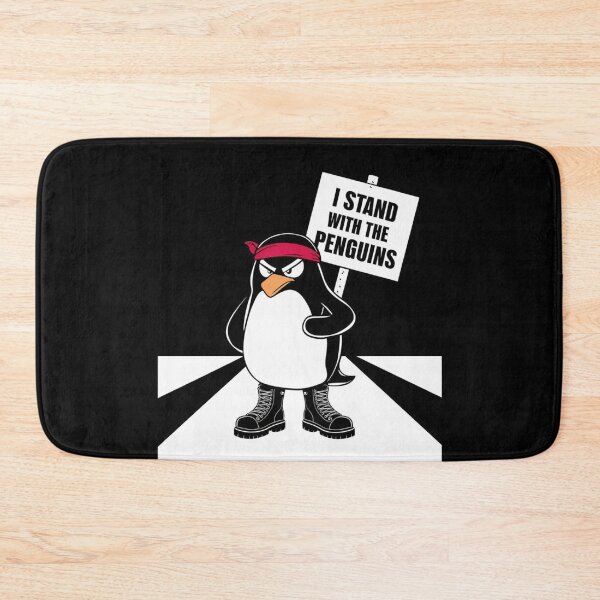 Item preview, I Stand With The Penguins Funny Design designed and sold by Maggie Mustard.