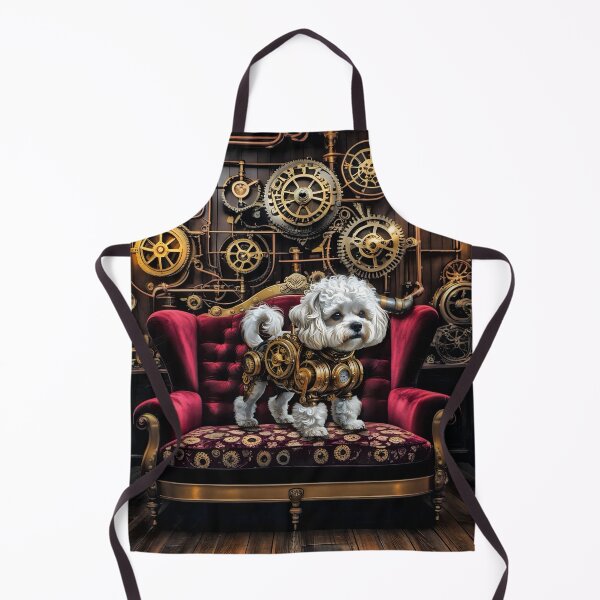 Item preview, Steampunk Bichon Frisé designed and sold by NikkiBear67.