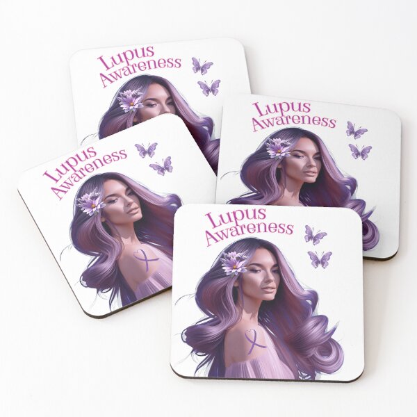Item preview, Beautiful Lady for Lupus Awareness designed and sold by Jessielee72.