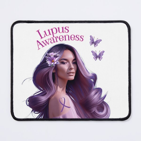 Item preview, Beautiful Lady for Lupus Awareness designed and sold by Jessielee72.