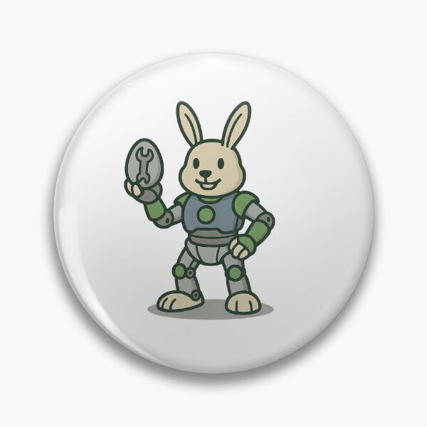 Item preview, Easter Bunny Series – Robot #33 designed and sold by AnimalAttires.