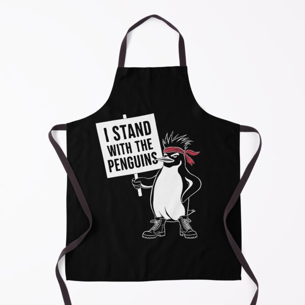 Item preview, I Stand With The Penguins Funny Design designed and sold by Maggie Mustard.