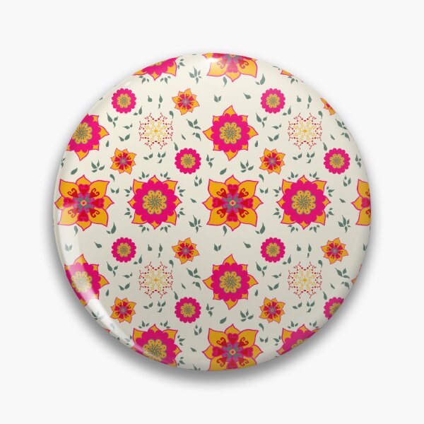 Item preview, Hmong Garden: Modern Folk Floral designed and sold by holu_designs.