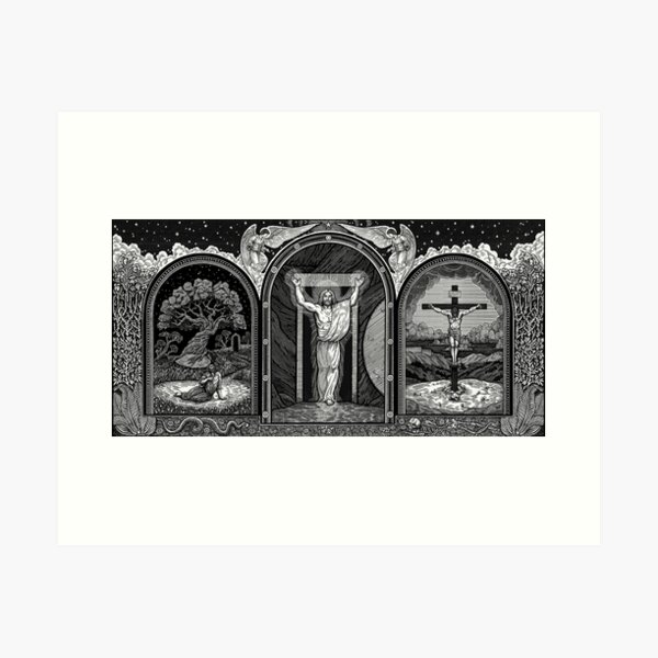 Item preview, The Easter Triptych designed and sold by The Library of Godwin.