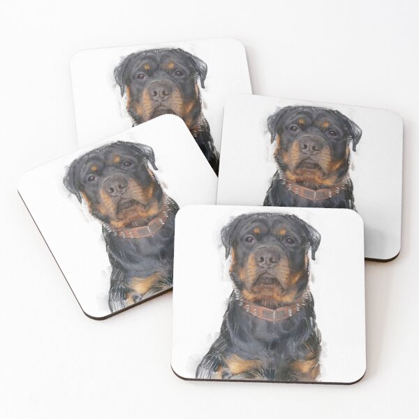 Item preview, Rottweiler Power, Bold & Loyal Dog Art II designed and sold by JustWildWithin.