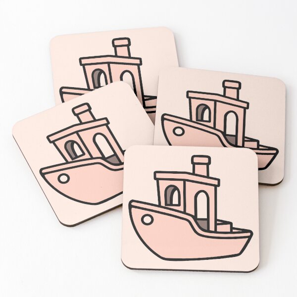 Item preview, Peach Benchy – Classic 3D Printing designed and sold by Printint.