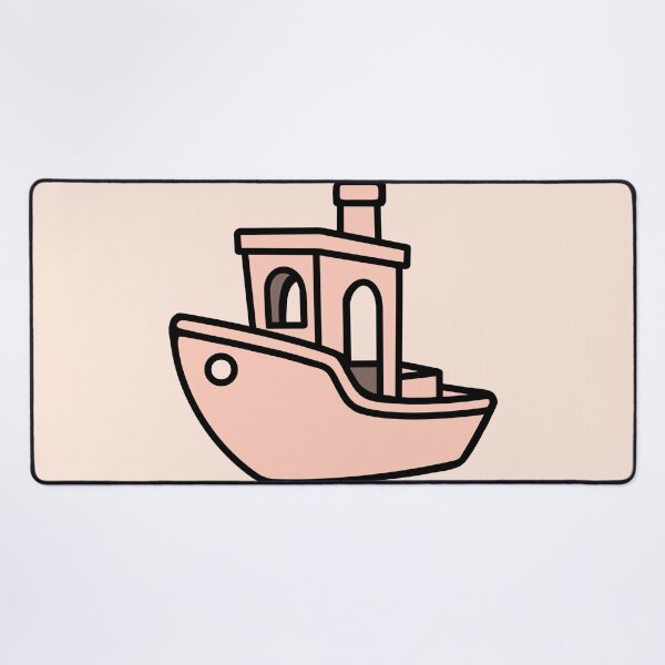 Item preview, Peach Benchy – Classic 3D Printing designed and sold by Printint.