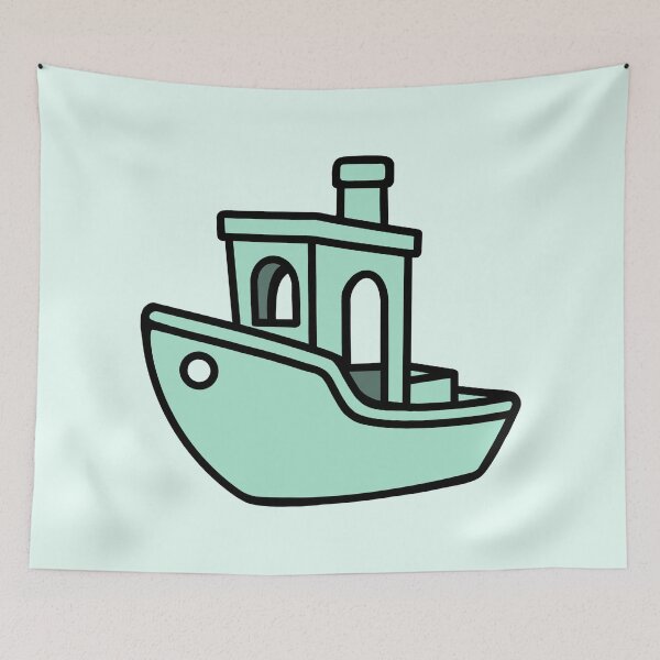 Item preview, Pastel Mint Benchy – Classic 3D Printing designed and sold by Printint.