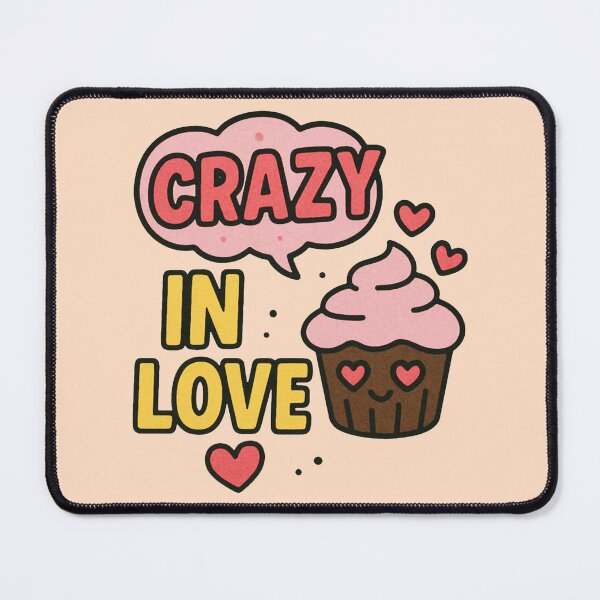 Item preview, Crazy in Love Cupcake - Sweet Valentine Treat designed and sold by zzz888.