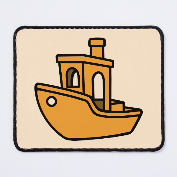 Item preview, Orange Benchy – Classic 3D Printing designed and sold by Printint.