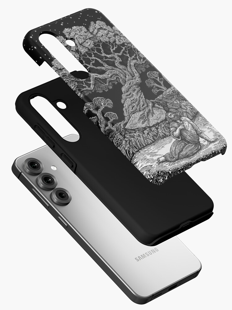 Thumbnail 2 of 4, Samsung Galaxy Phone Case, The Bitter Cup designed and sold by godwinthescribe.